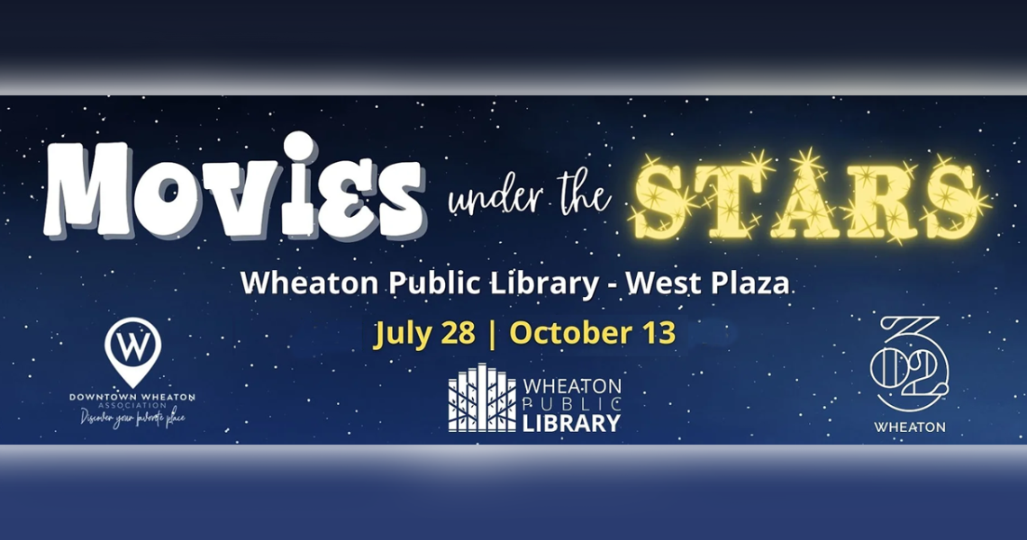 Movies Under the Stars at Wheaton Public Library