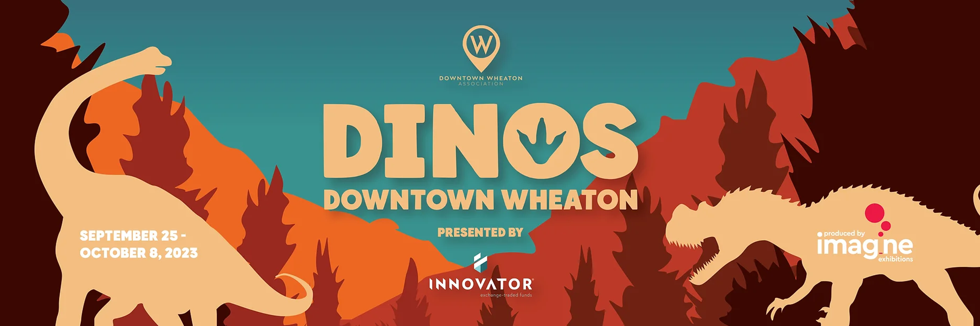Dinos in Downtown-Wheaton