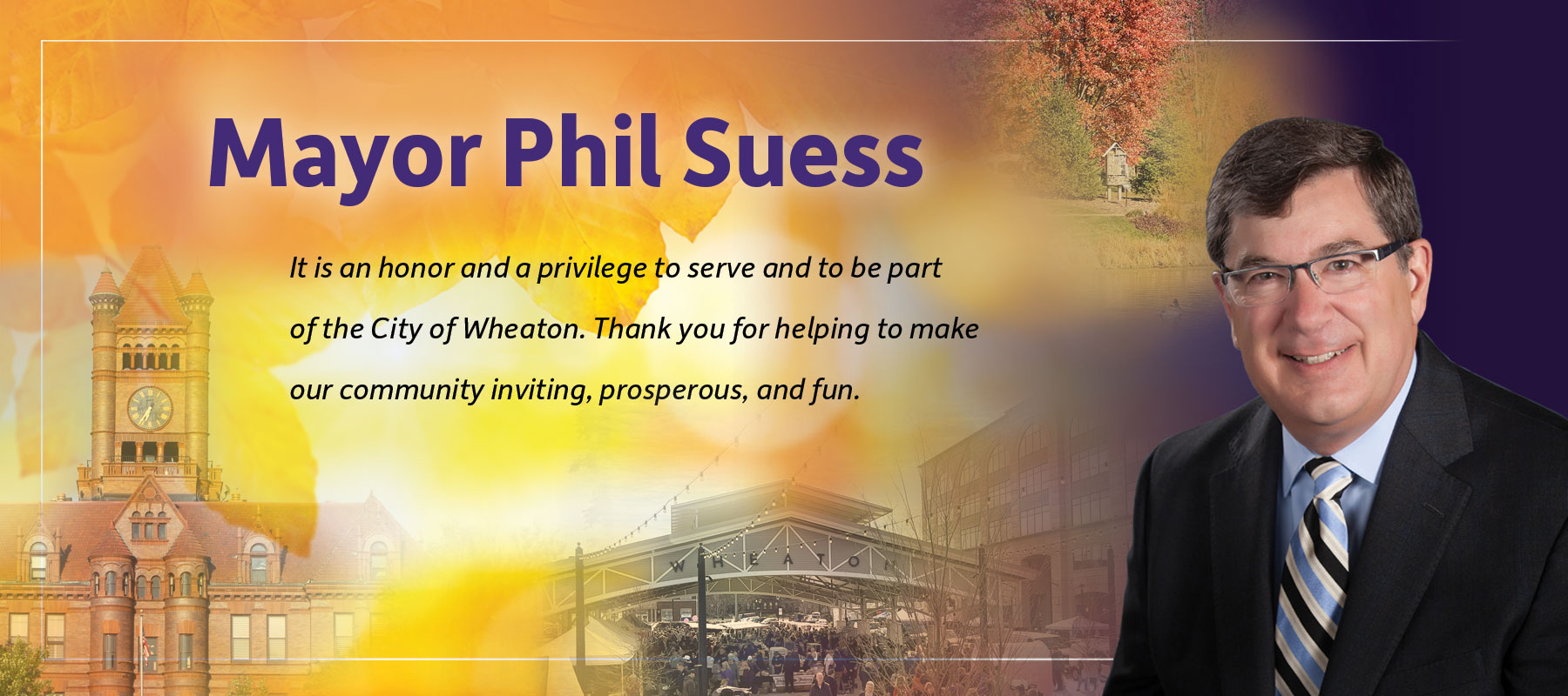 Wheaton Mayor-Phil Suess