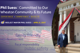 Mayor Phil Suess-Reelection Campaign Announcement-Wheaton